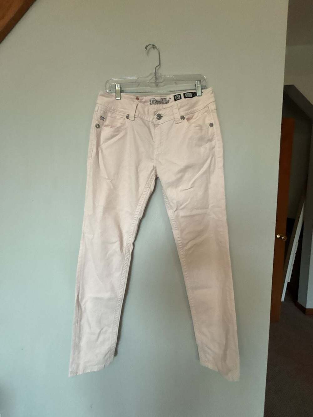 Miss Me Skinny Jeans Pink Women's Size 31